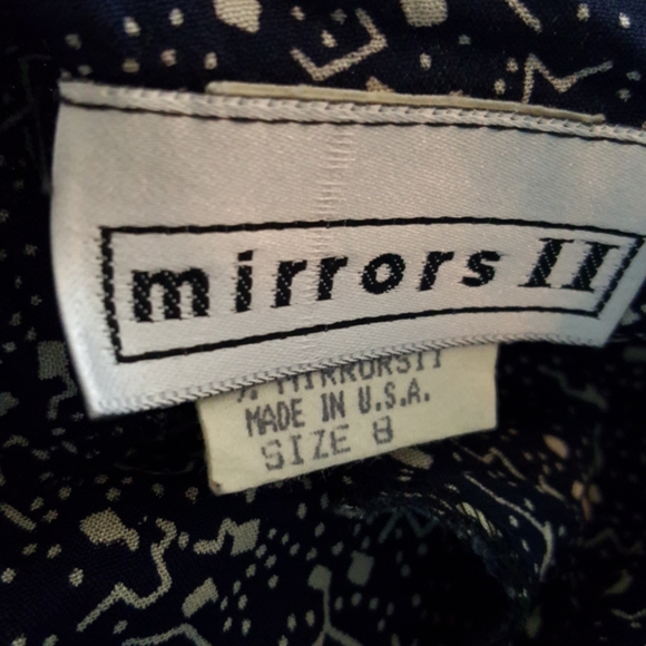 Mirrors Il Maxi Length Vintage Pleated Dress - Picture 9 of 12